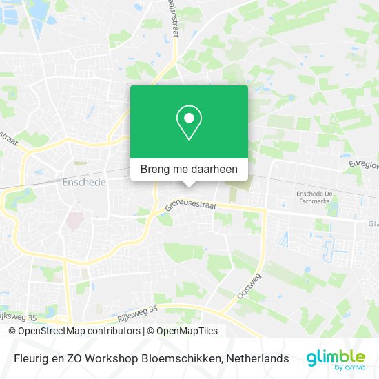 Fleurig en ZO Workshop Bloemschikken kaart