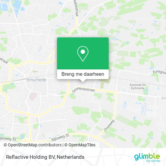 Reflactive Holding BV kaart