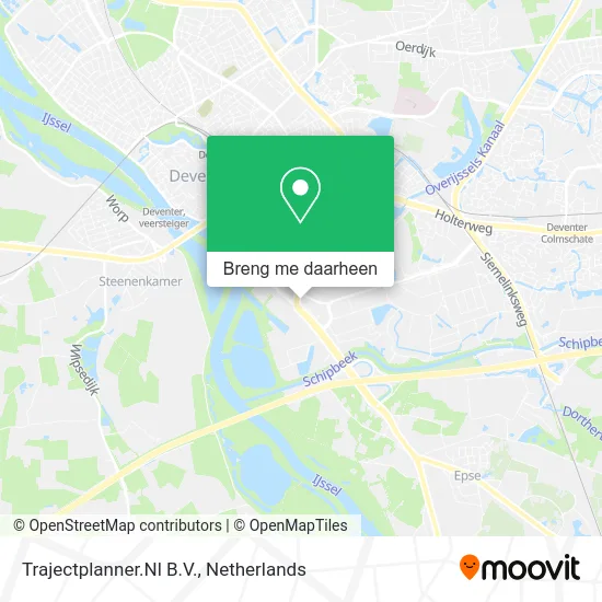 Trajectplanner.Nl B.V. kaart