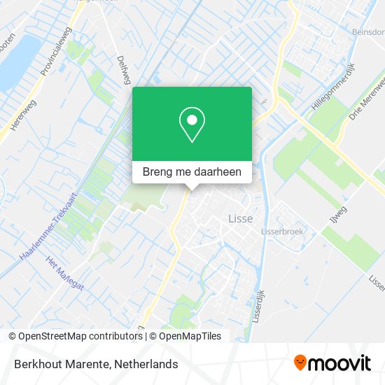 Berkhout Marente kaart