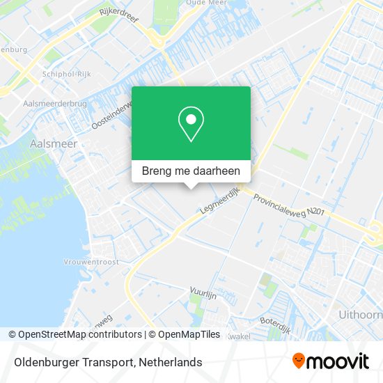 Oldenburger Transport kaart