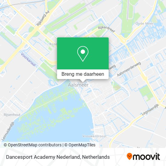 Dancesport Academy Nederland kaart