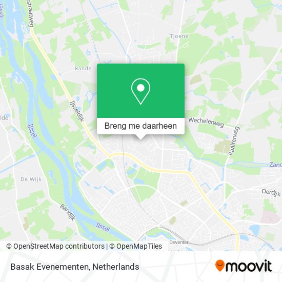 Basak Evenementen kaart