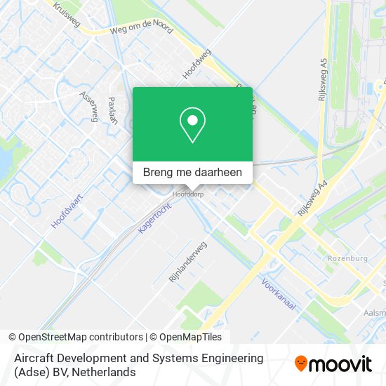 Aircraft Development and Systems Engineering (Adse) BV kaart