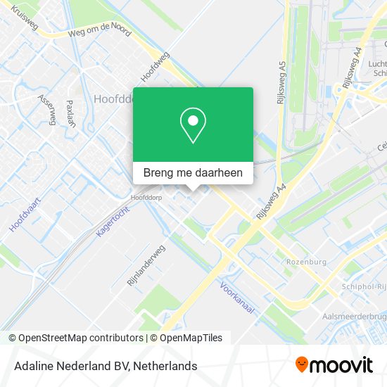 Adaline Nederland BV kaart