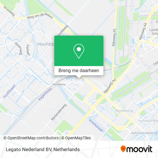 Legato Nederland BV kaart