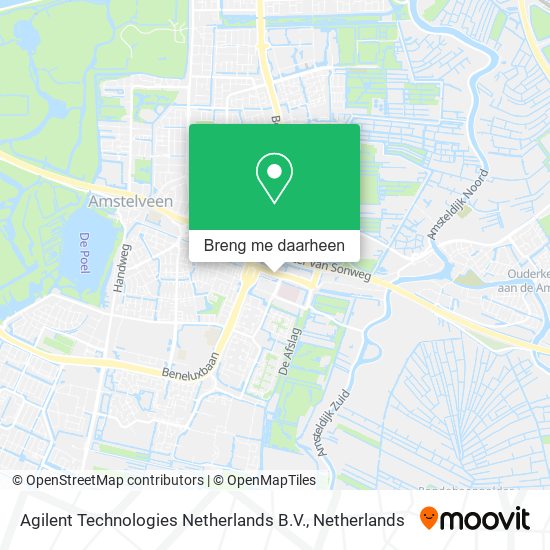 Agilent Technologies Netherlands B.V. kaart