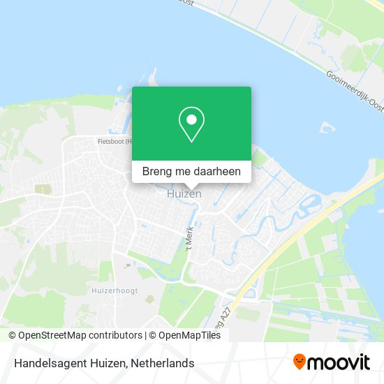 Handelsagent Huizen kaart