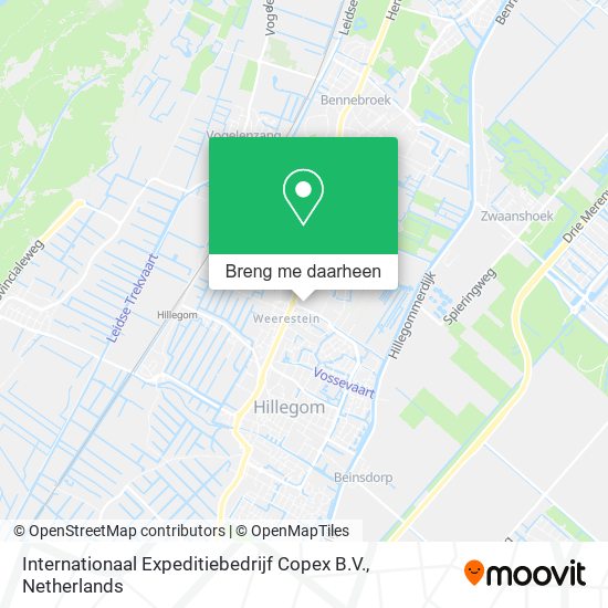 Internationaal Expeditiebedrijf Copex B.V. kaart