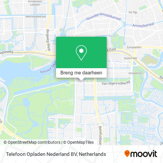 Telefoon Opladen Nederland BV kaart
