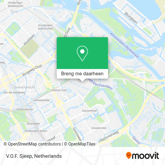 V.O.F. Sjeep kaart