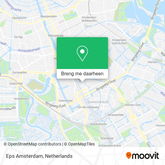 Eps Amsterdam kaart