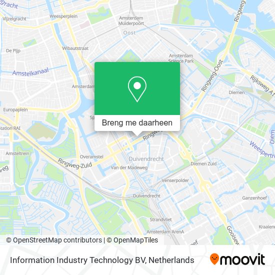 Information Industry Technology BV kaart