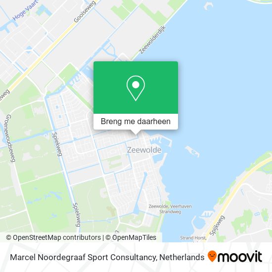 Marcel Noordegraaf Sport Consultancy kaart