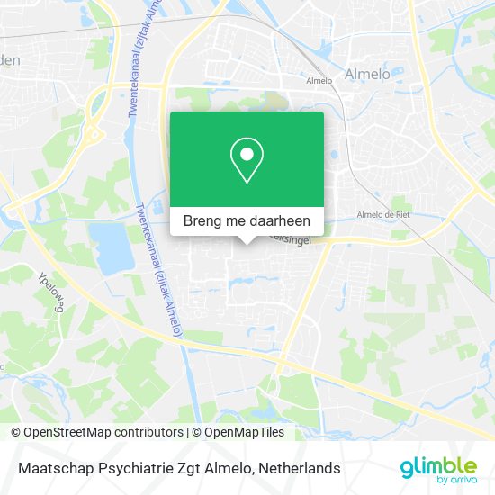 Maatschap Psychiatrie Zgt Almelo kaart