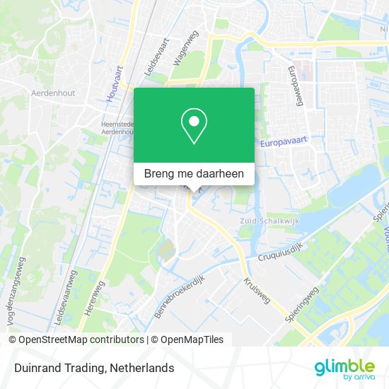 Duinrand Trading kaart