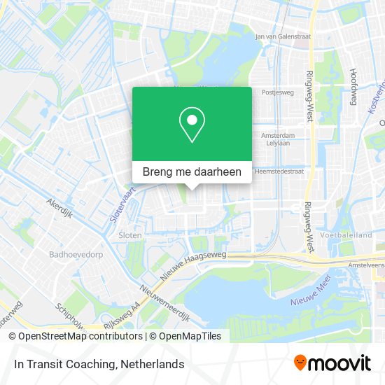 In Transit Coaching kaart