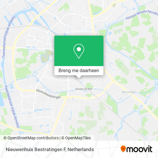 Nieuwenhuis Bestratingen F kaart