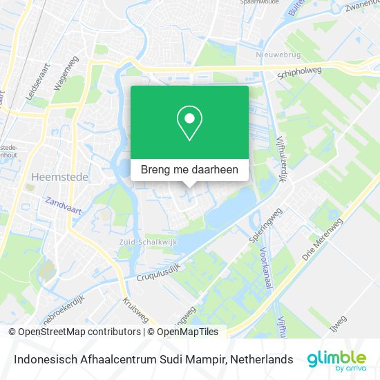 Indonesisch Afhaalcentrum Sudi Mampir kaart