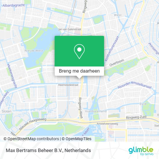 Max Bertrams Beheer B.V. kaart