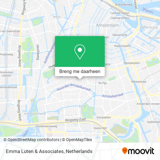 Emma Luten & Associates kaart
