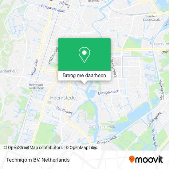 Techniqom BV kaart