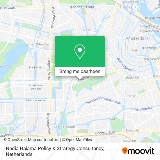 Nadia Haiama Policy & Strategy Consultancy kaart