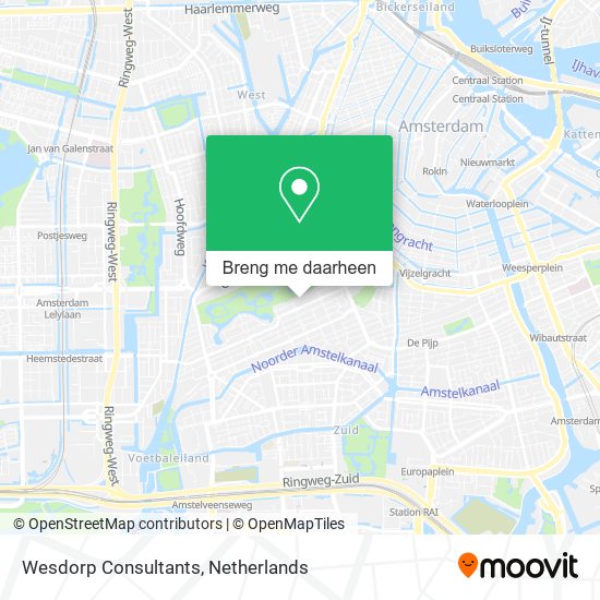 Wesdorp Consultants kaart
