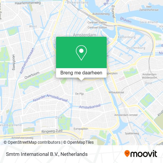 Smtm International B.V. kaart