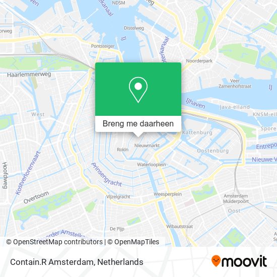 Contain.R Amsterdam kaart