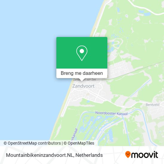 Mountainbikeninzandvoort.NL kaart
