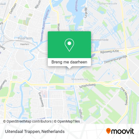 Uitendaal Trappen kaart