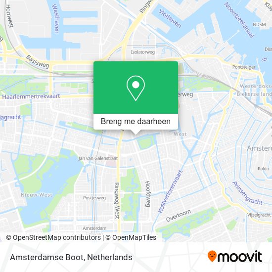 Amsterdamse Boot kaart