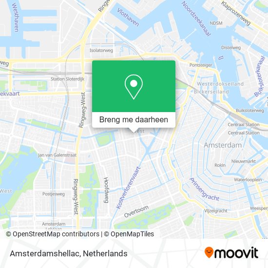 Amsterdamshellac kaart