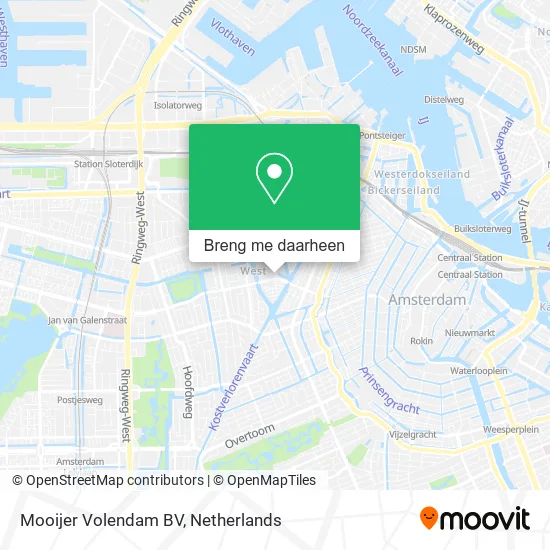 Mooijer Volendam BV kaart