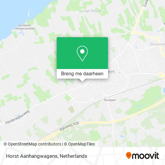 Horst Aanhangwagens kaart