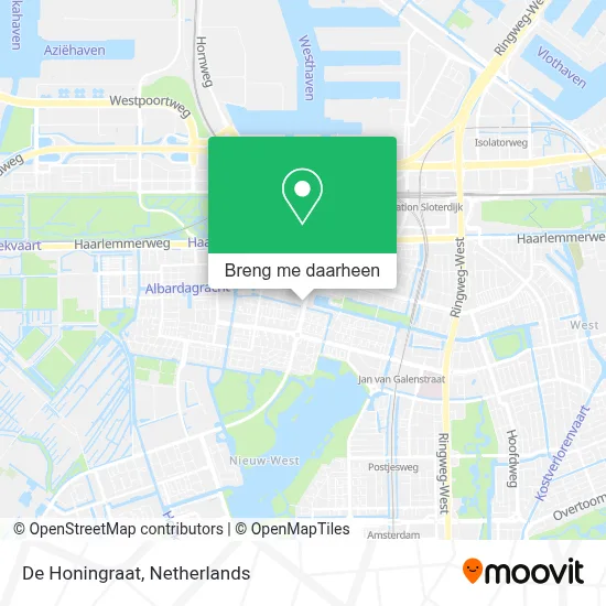 De Honingraat kaart