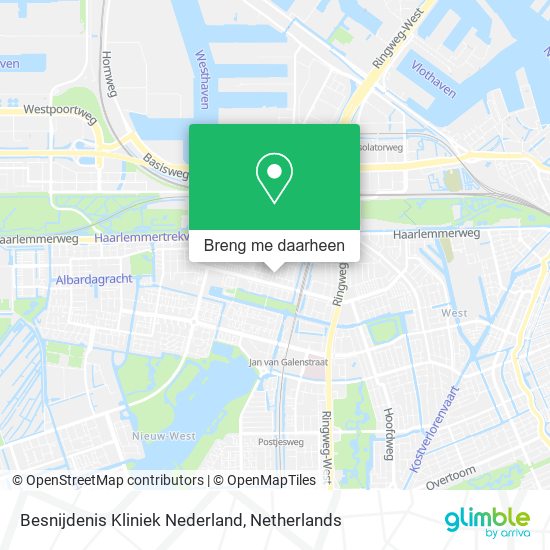 Besnijdenis Kliniek Nederland kaart