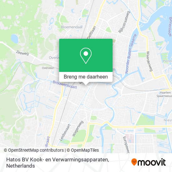 Hatos BV Kook- en Verwarmingsapparaten kaart