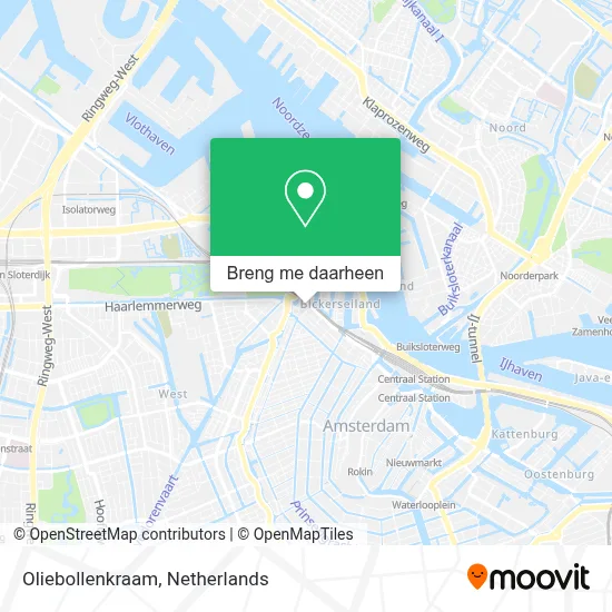 Oliebollenkraam kaart