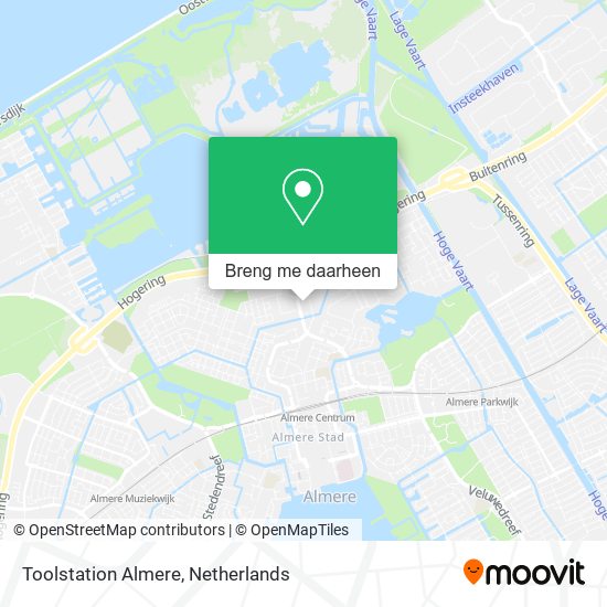 Toolstation Almere kaart