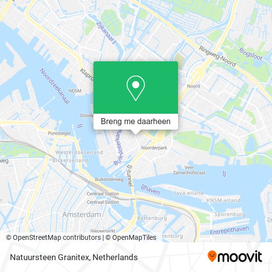 Natuursteen Granitex kaart