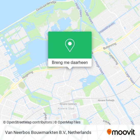Van Neerbos Bouwmarkten B.V. kaart