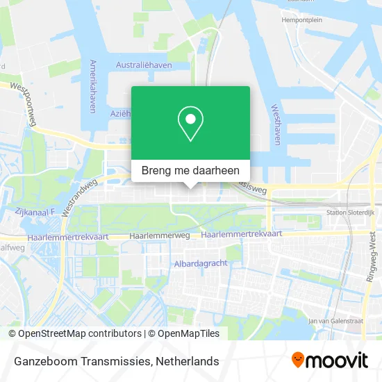 Ganzeboom Transmissies kaart