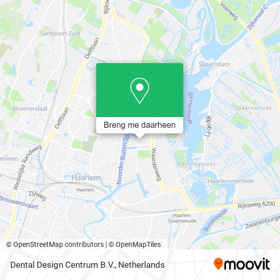 Dental Design Centrum B.V. kaart