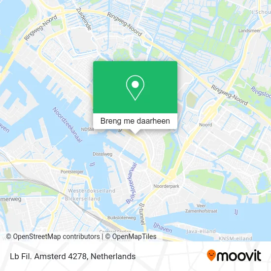 Lb Fil. Amsterd 4278 kaart