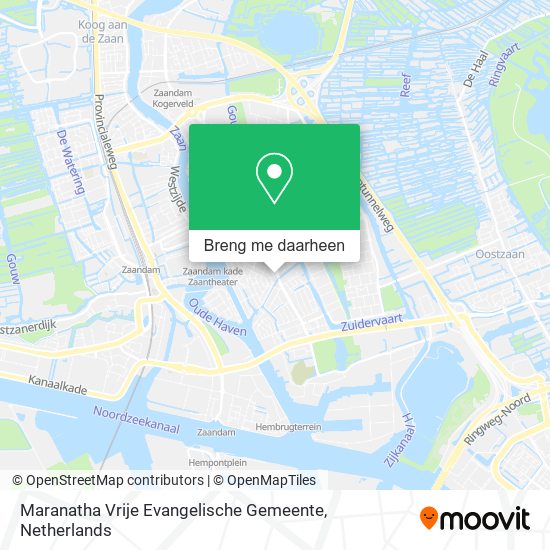 Maranatha Vrije Evangelische Gemeente kaart