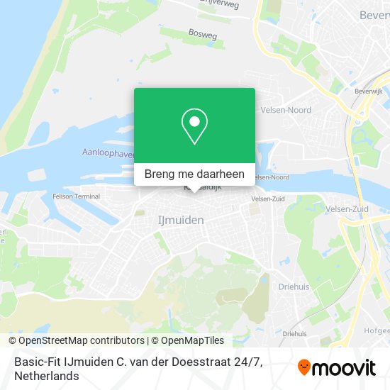Basic-Fit IJmuiden C. van der Doesstraat 24 / 7 kaart