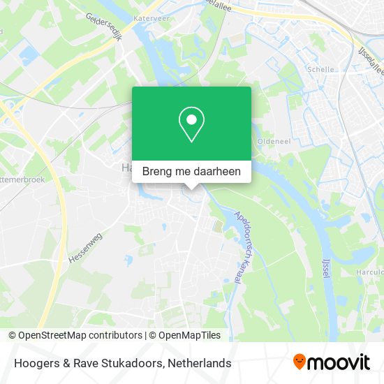 Hoogers & Rave Stukadoors kaart