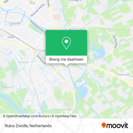 Rubix Zwolle kaart